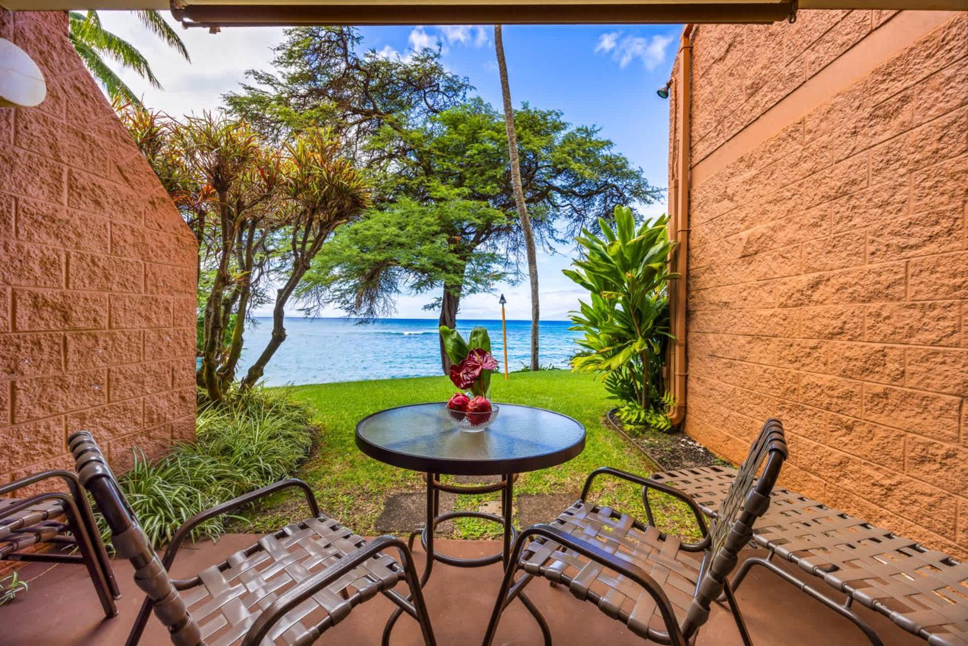 Kuleana Club #707 Oceanfront - 1 Bedroom & 1 Bathroom - Ground Floor Kahana Exteriér fotografie