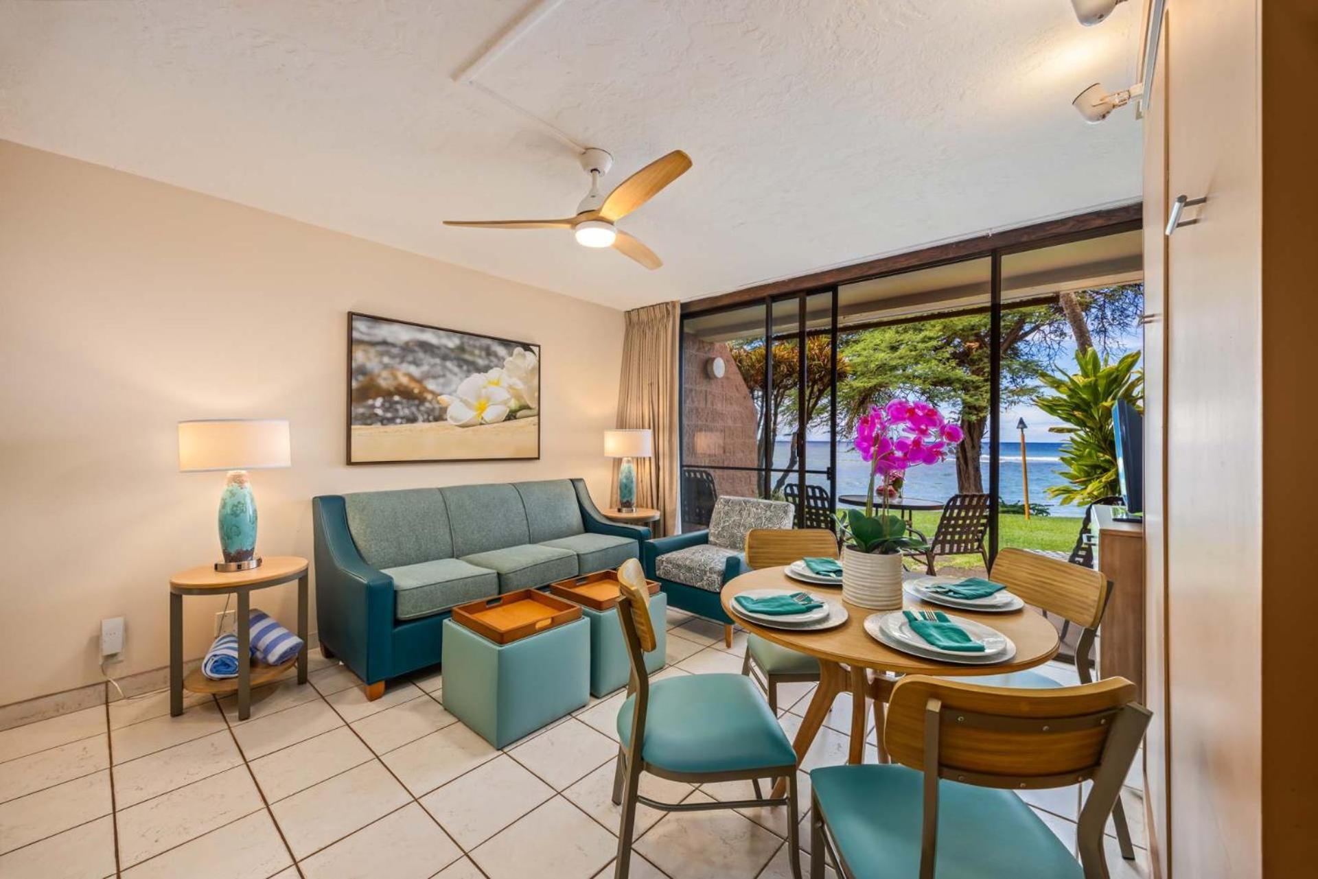 Kuleana Club #707 Oceanfront - 1 Bedroom & 1 Bathroom - Ground Floor Kahana Exteriér fotografie
