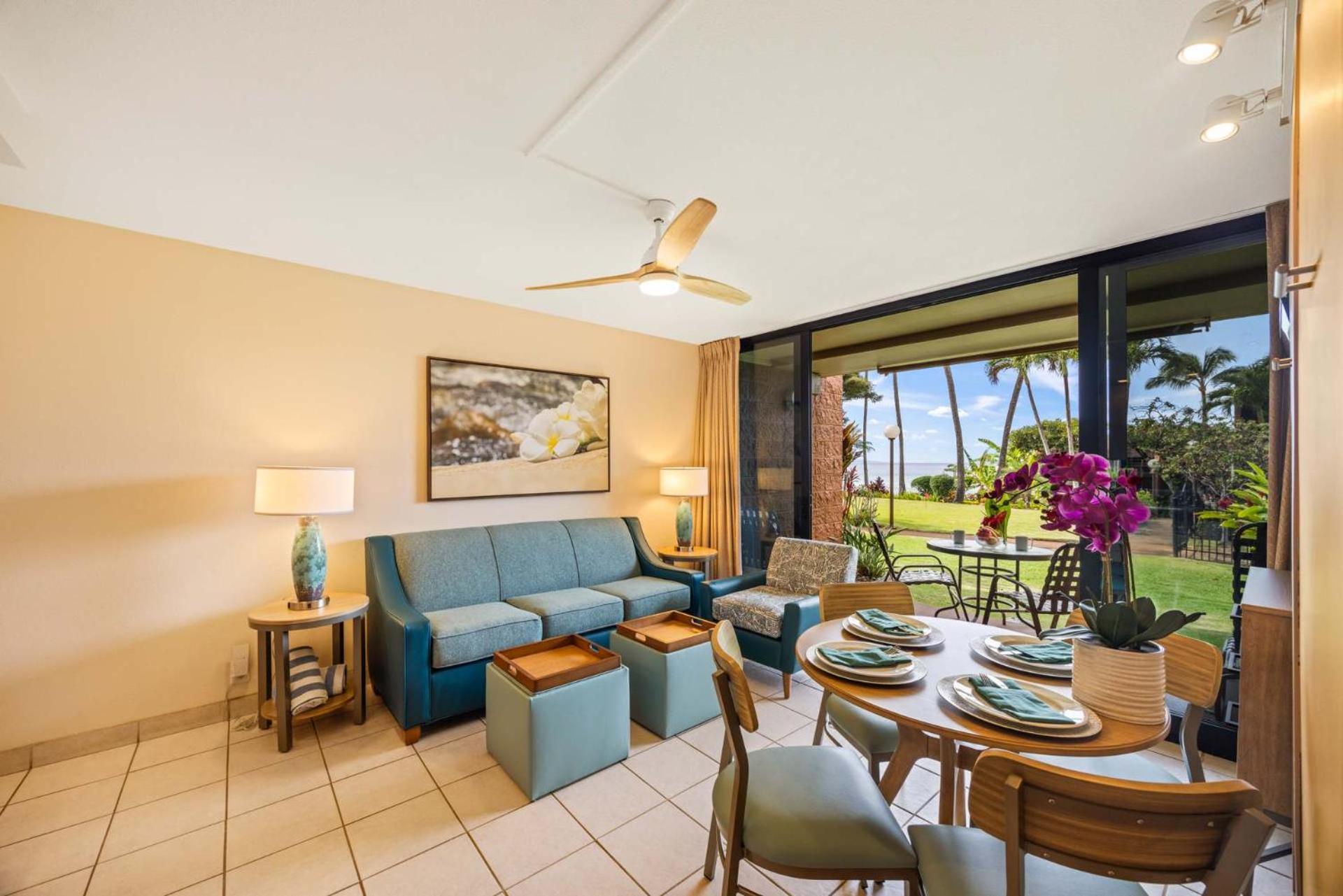 Kuleana Club #707 Oceanfront - 1 Bedroom & 1 Bathroom - Ground Floor Kahana Exteriér fotografie
