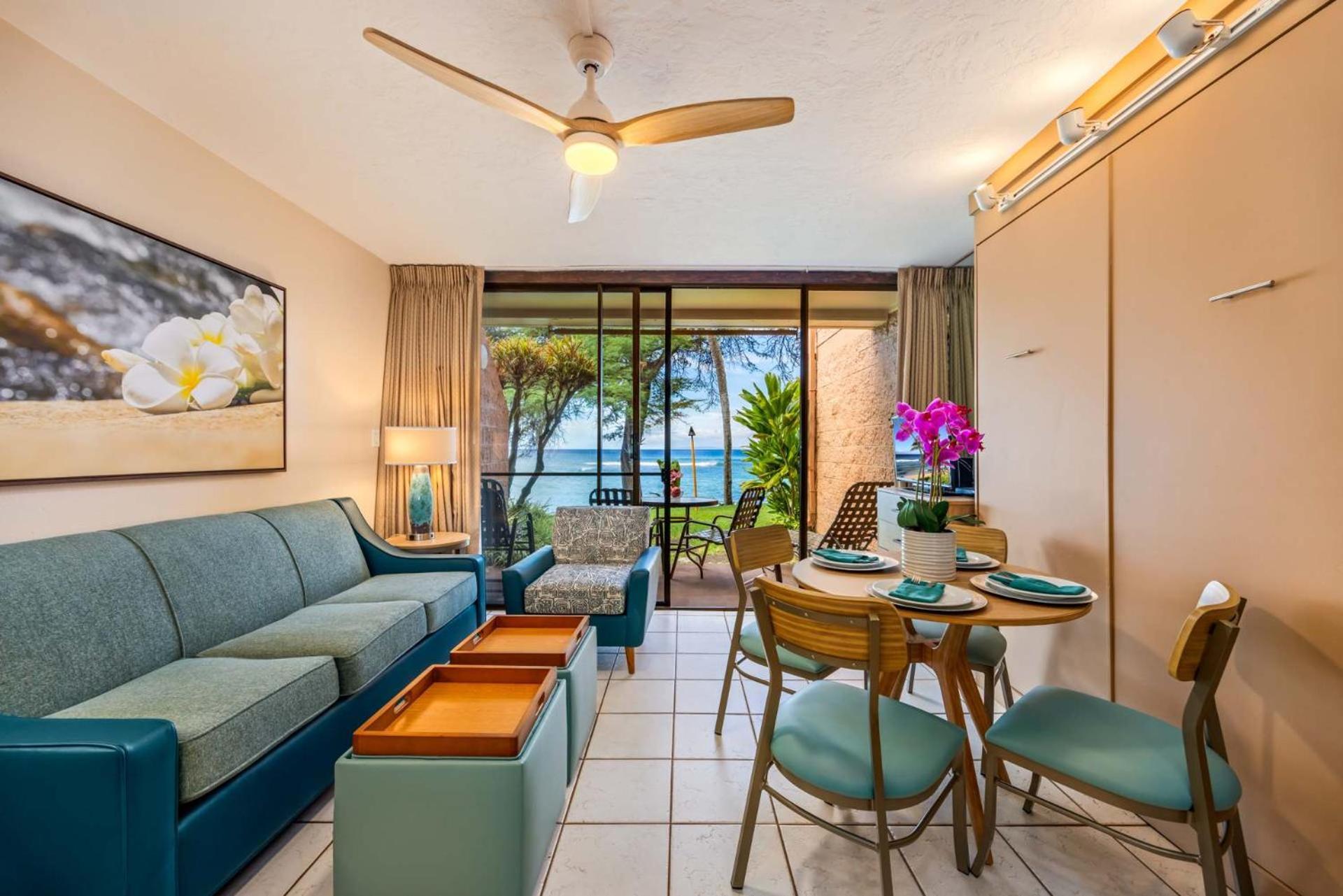 Kuleana Club #707 Oceanfront - 1 Bedroom & 1 Bathroom - Ground Floor Kahana Exteriér fotografie