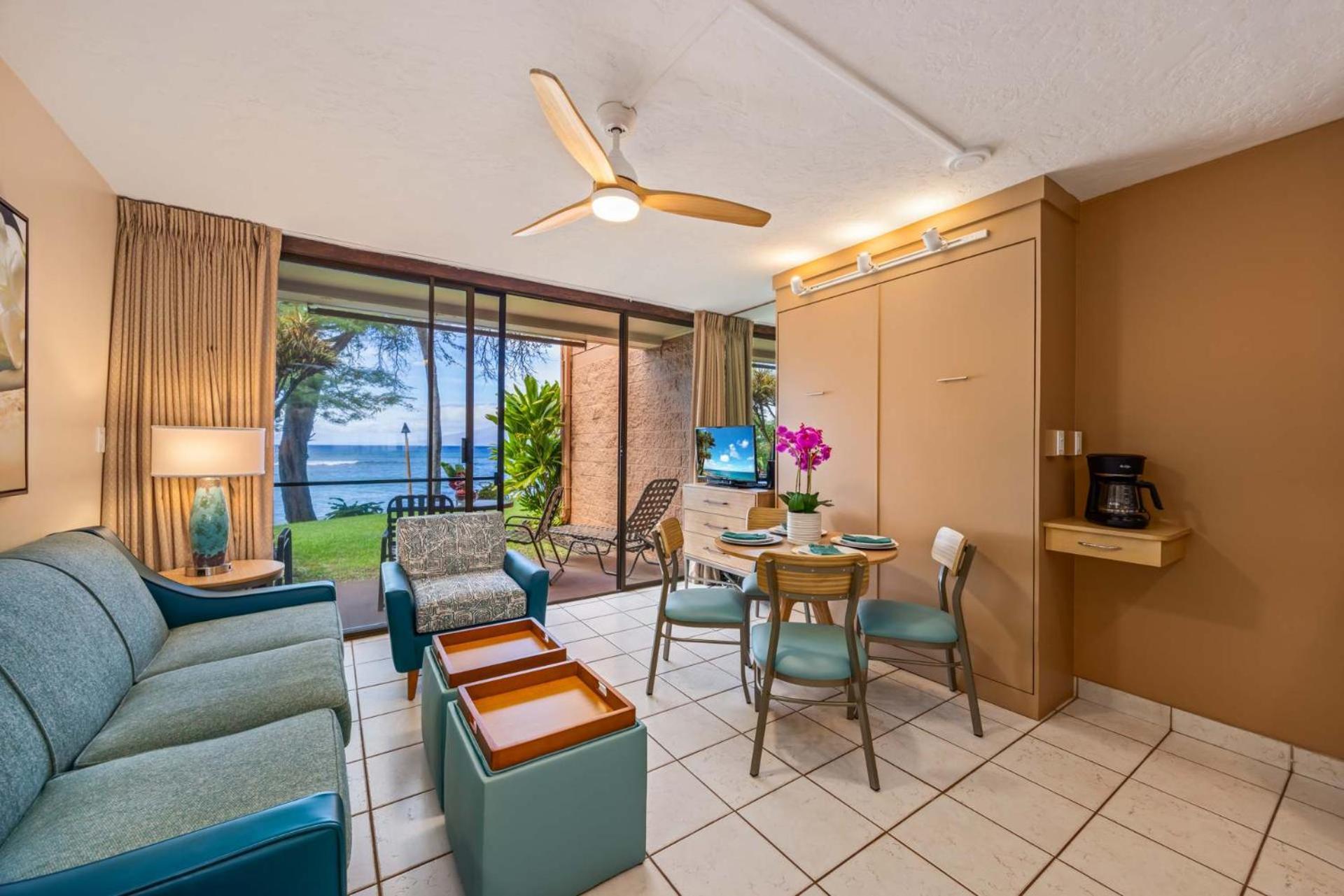 Kuleana Club #707 Oceanfront - 1 Bedroom & 1 Bathroom - Ground Floor Kahana Exteriér fotografie