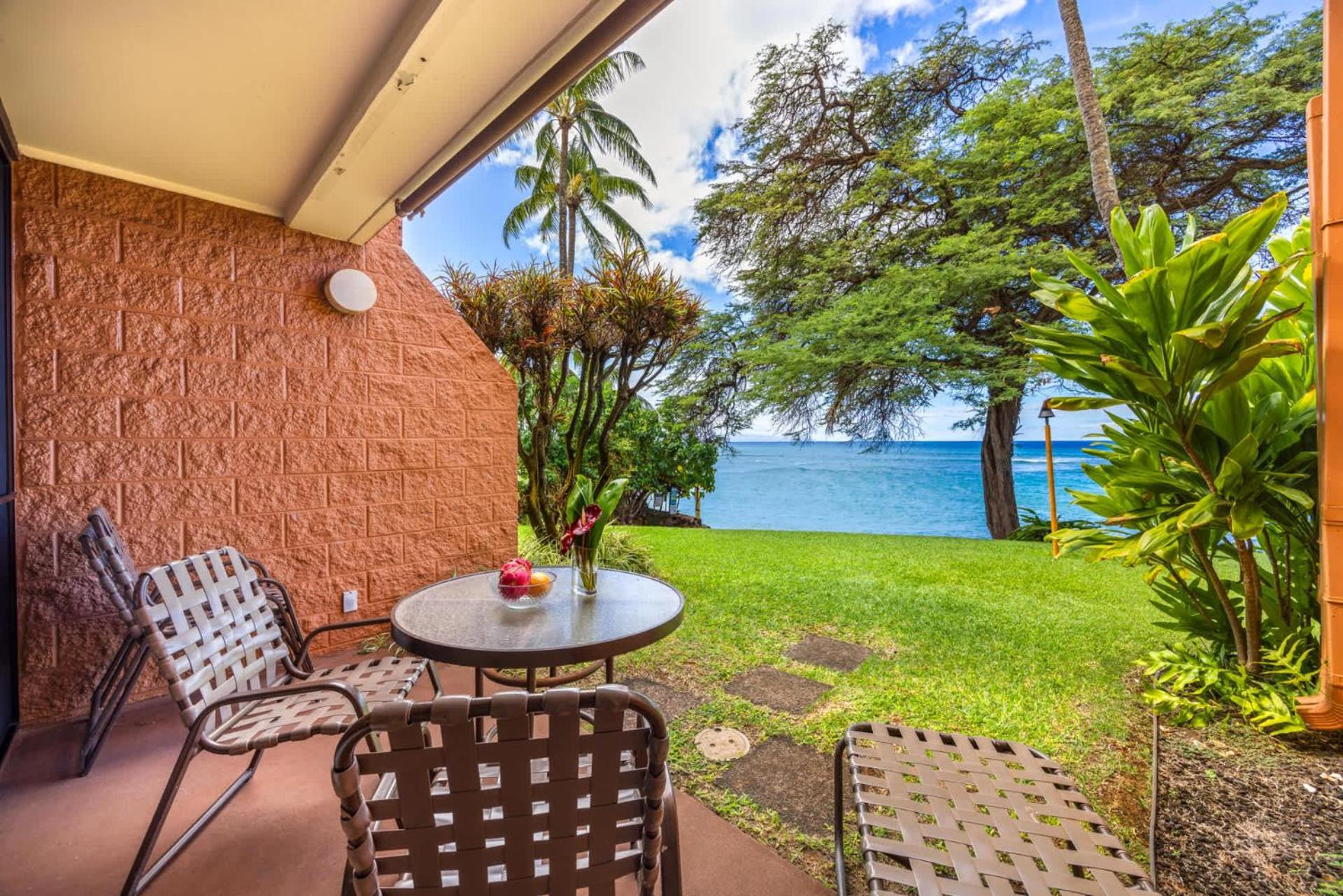 Kuleana Club #707 Oceanfront - 1 Bedroom & 1 Bathroom - Ground Floor Kahana Exteriér fotografie